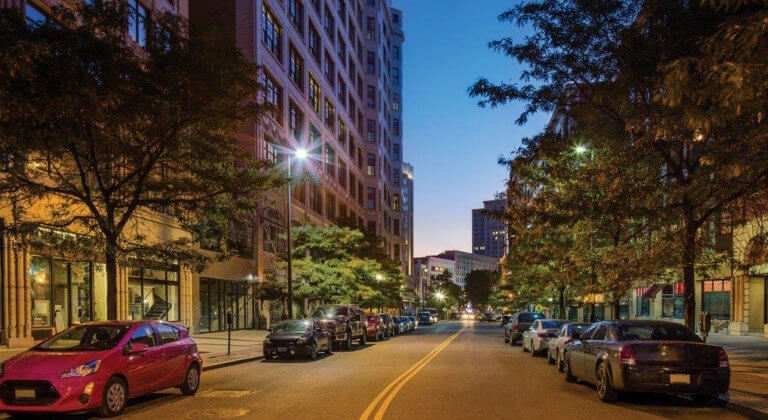 Generic city roadway 